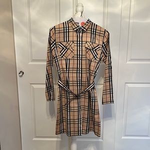 Burberry Classic Nova Check Shirtdress